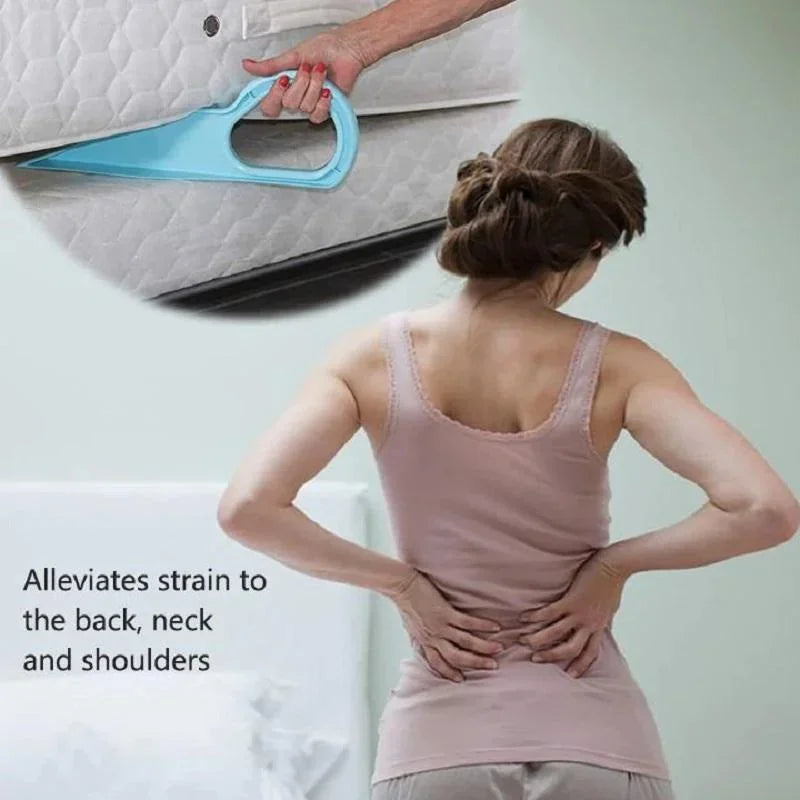 Ergonomic Mattress Wedge Elevator - Bed Making & Mattress Lifting Handy Tool Alleviate Back Pain Dropshipping Wholesale